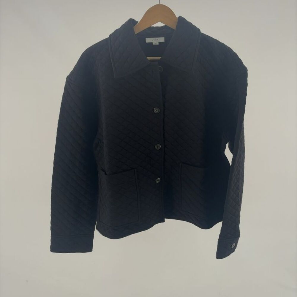 Vince Quilted Collared Jacket